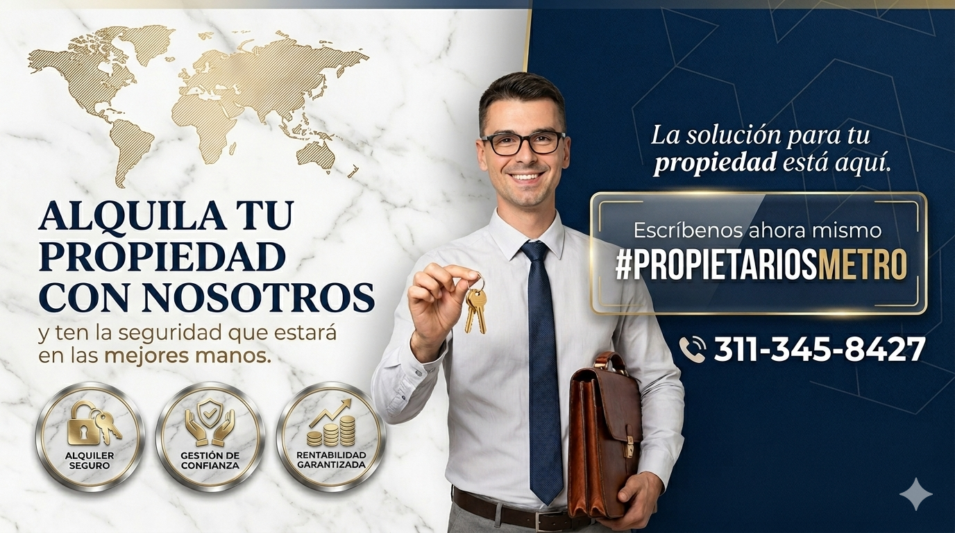 Metro Propiedades Banner 1