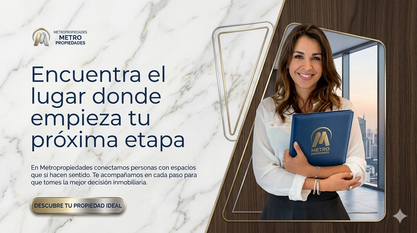 Metro Propiedades Banner 2